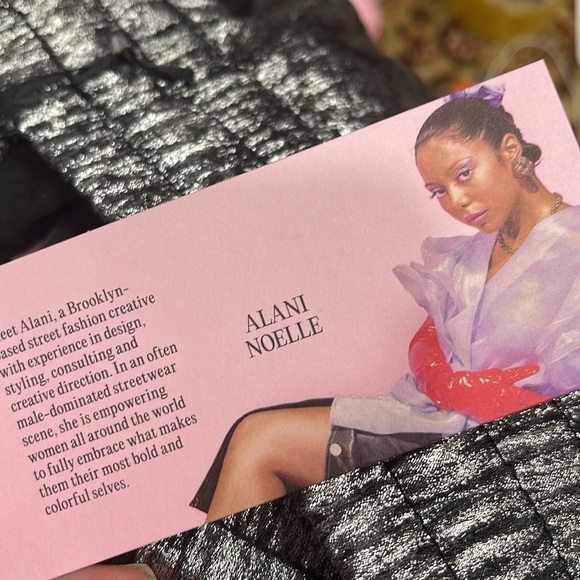 Future collection strappy metallic tiny top with Alani Noelle - Picture 5 of 7